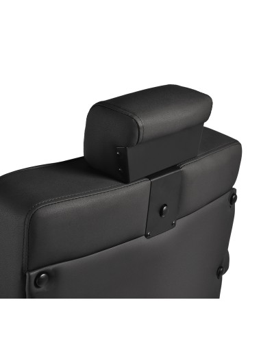 Gabbiano Poltrona da barbiere Levi nera con...