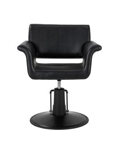 Gabbiano poltrona da parrucchiere Lucca Nero