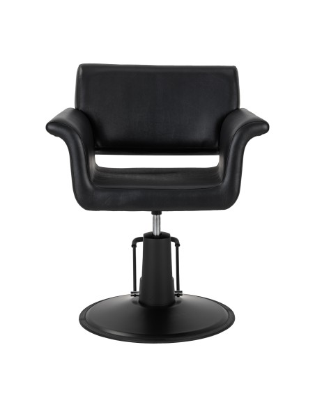 Gabbiano poltrona da parrucchiere Lucca Nero