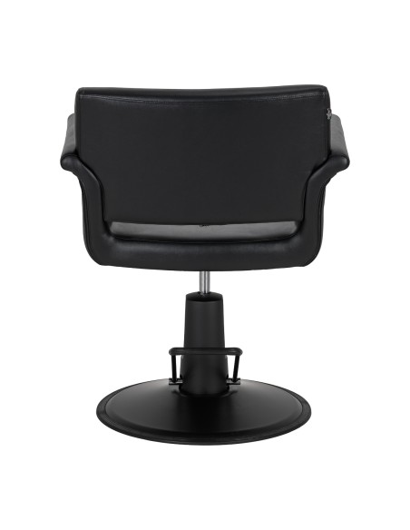 Gabbiano poltrona da parrucchiere Lucca Nero