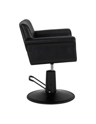 Gabbiano poltrona da parrucchiere Lucca Nero