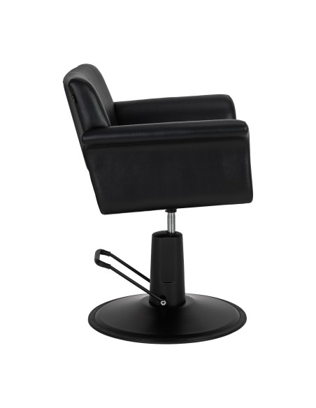 Gabbiano poltrona da parrucchiere Lucca Nero
