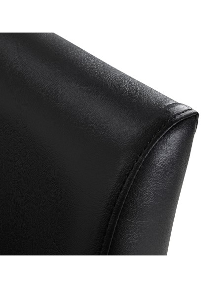 Gabbiano poltrona da parrucchiere Lucca Nero