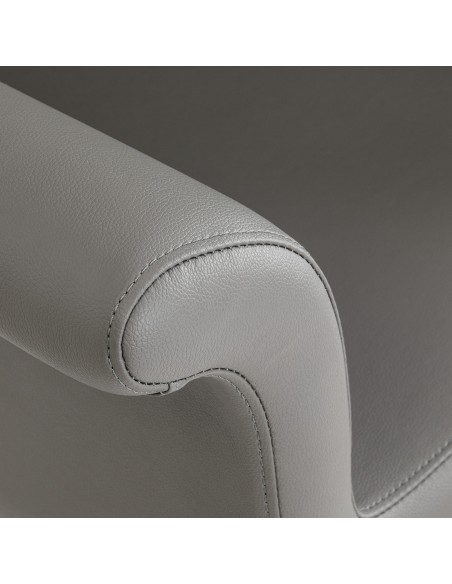 Gabbiano poltrona da parrucchiere Lucca Grigio