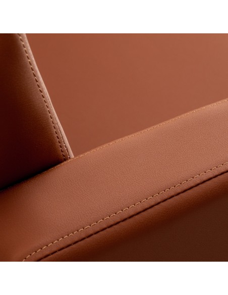 Gabbiano poltrona da parrucchiere Elda Marrone