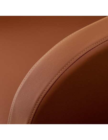 Gabbiano poltrona da parrucchiere Elda Marrone