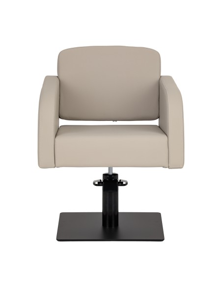 Gabbiano poltrona da parrucchiere Elda Grigio beige