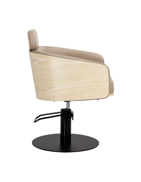 Gabbiano poltrona da parrucchiere Wratislavia beige