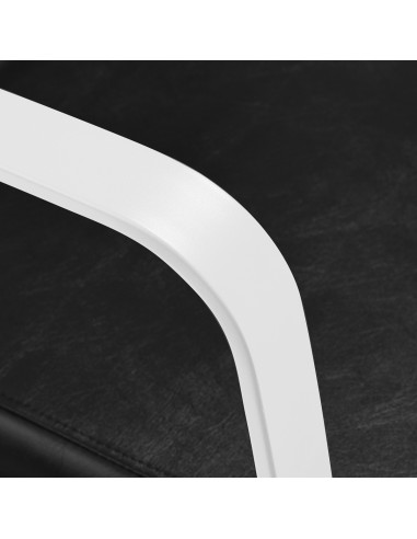 Poltrona da parrucchiere Gabbiano Porto bianco...