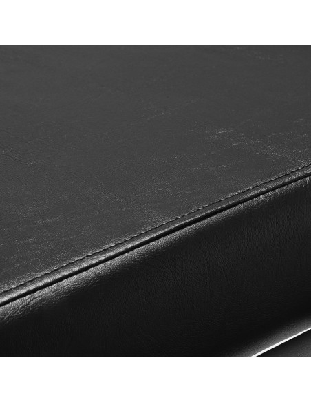 Poltrona da parrucchiere Gabbiano Porto bianco nero