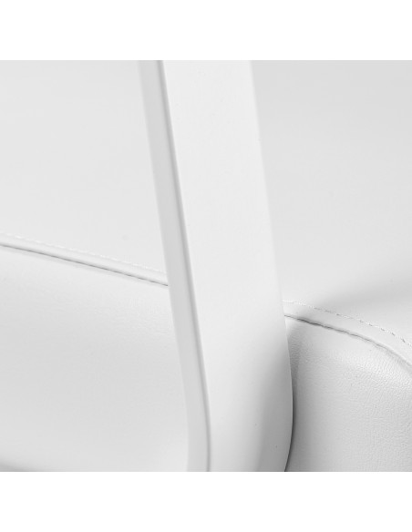 Poltrona da parrucchiere Gabbiano Porto bianco bianco