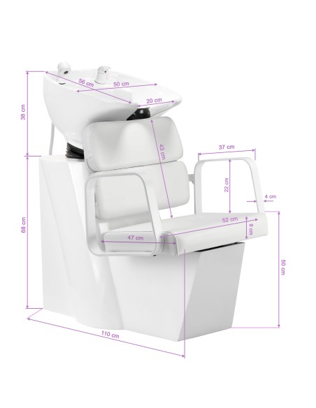 Sapone per parrucchieri Gabbiano Porto bianco bianco