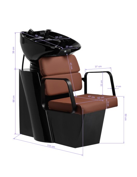 Sapone per parrucchieri Gabbiano Porto nero  cioccolato