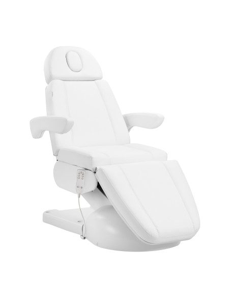 Poltrona cosmetica elettrica Azzurro Lux 3m bianca con riscaldamento