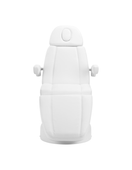 Poltrona cosmetica elettrica Azzurro Lux 3m bianca con riscaldamento