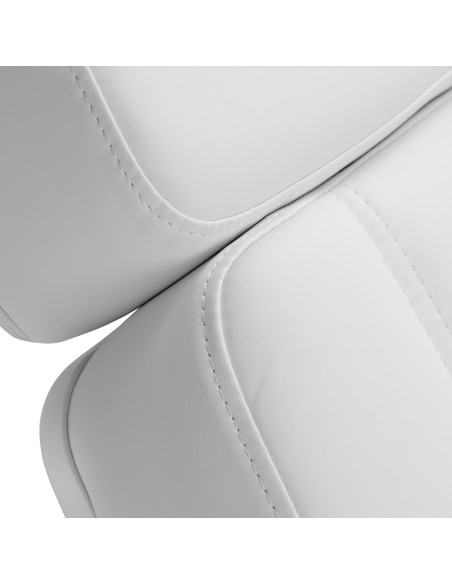 Poltrona cosmetica elettrica Azzurro Lux 3m bianca con riscaldamento