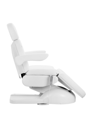 Poltrona cosmetica elettrica Azzurro Lux 5m bianca