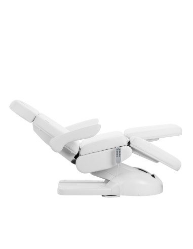 Poltrona cosmetica elettrica Azzurro Lux 5m bianca