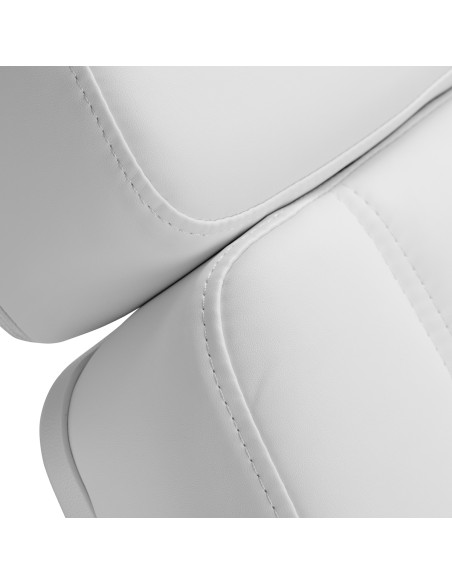 Poltrona cosmetica elettrica Azzurro Lux 5m bianca