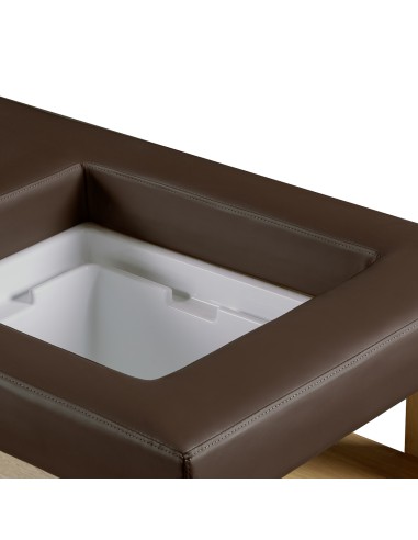 Gabbiano Lettino Head Spa Bali marrone