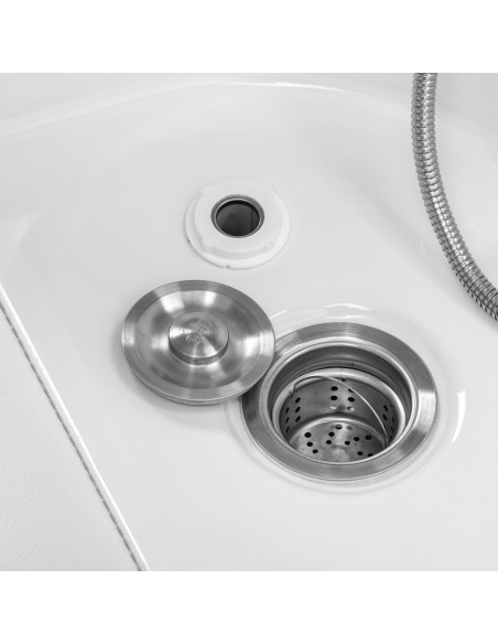 Gabbiano Lettino Head Spa Bali bianco