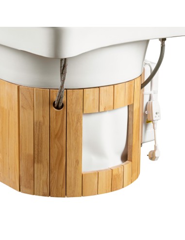 Gabbiano Lettino Head Spa Bali bianco