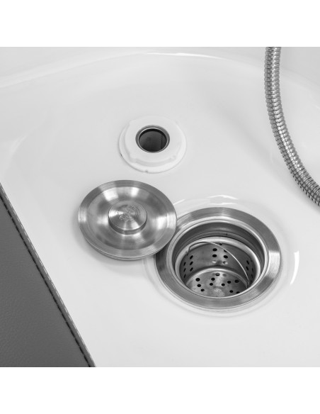 Gabbiano Lettino Head Spa Bali grigio