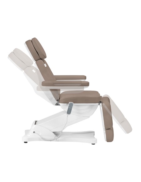 Sedia estetica elettrica SILLON CLASSIC 3 motori modern brown