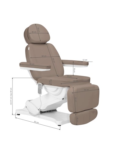 Sedia estetica elettrica SILLON CLASSIC 3...