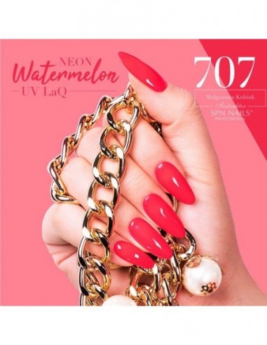 707 Smalto semipermanente UV LaQ Neon Watermelon 8ml