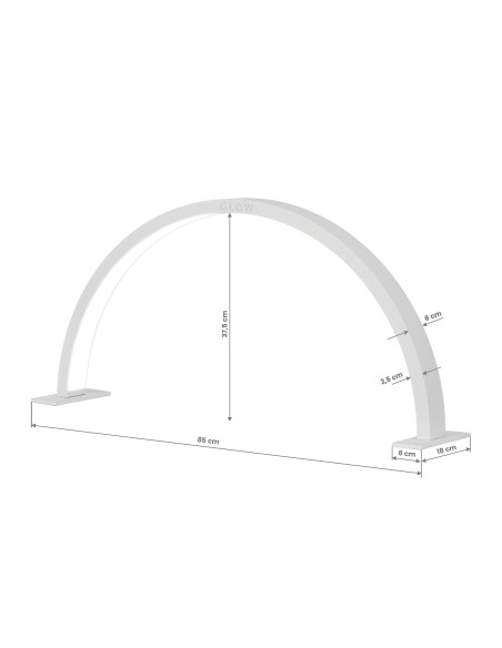 Lampada per manicure GLOW ARCHE II grigio