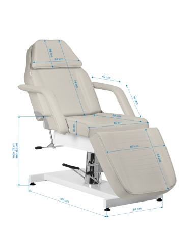 Sedia cosmetica idraulica Sillon v2 210 sea salt