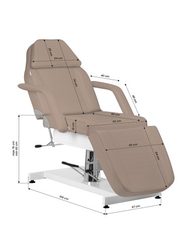 Sedia cosmetica idraulica Sillon v2 210 modern...