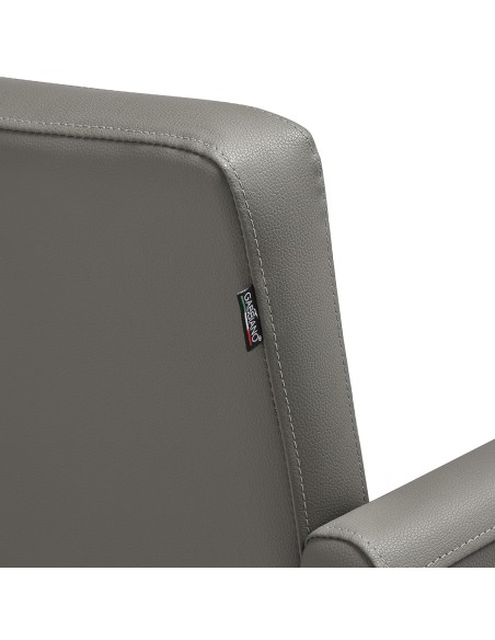 Gabbiano poltrona da parrucchiere Mataro Grigio