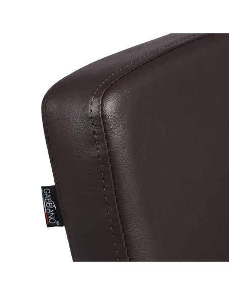 Gabbiano poltrona da parrucchiere Mataro Marrone