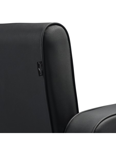 Gabbiano poltrona da parrucchiere Bilbao Nero
