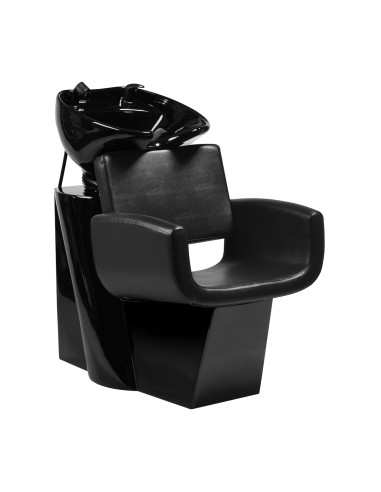 Gabbiano lavabo da parrucchiere Mataro Nero