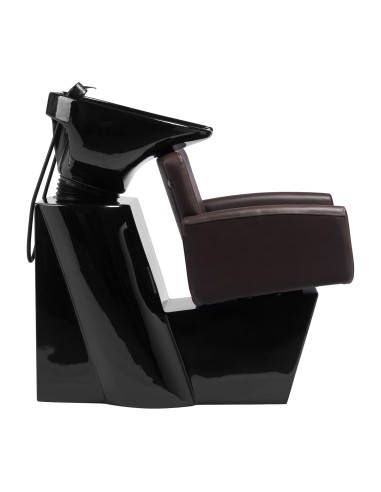 Gabbiano lavabo da parrucchiere Mataro Marrone