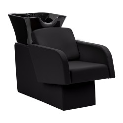 Gabbiano lavabo da parrucchiere Elda Nero