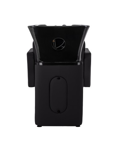 Gabbiano lavabo da parrucchiere Elda Nero