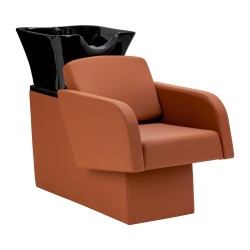 Gabbiano lavabo da parrucchiere Elda Marrone