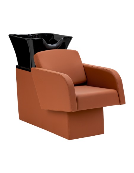 Gabbiano lavabo da parrucchiere Elda Marrone