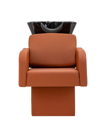 Gabbiano lavabo da parrucchiere Elda Marrone