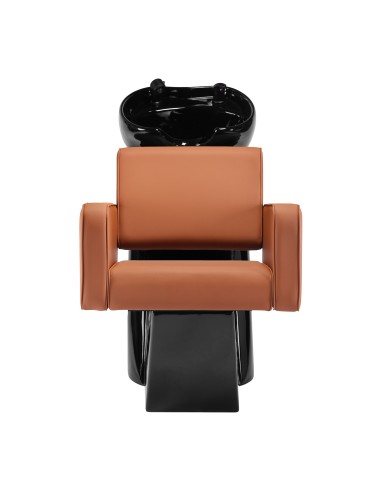 Gabbiano lavabo da parrucchiere Bilbao Marrone