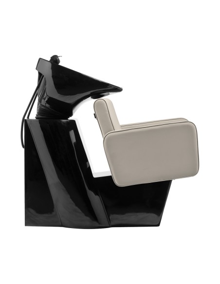 Gabbiano lavabo da parrucchiere Bilbao grigio-beige