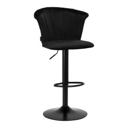 4Rico Bar Hocker QS-B801 velluto nero