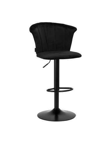 4Rico Bar Hocker QS-B801 velluto nero