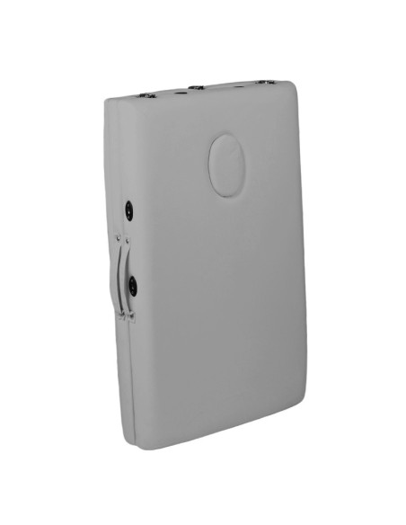 Lettino da massaggio pieghevole in alluminio comfort Activ Fizjo 3 segmenti grigio