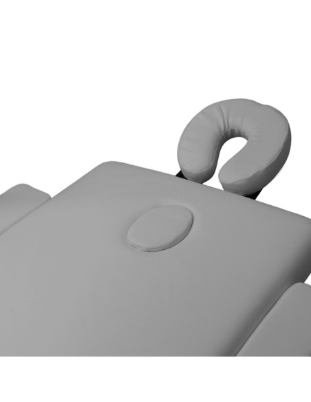 Lettino da massaggio pieghevole in alluminio comfort Activ Fizjo 3 segmenti grigio