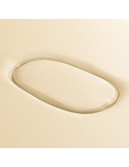 Balance Lettino da massaggio pieghevole in alluminio 2 segmenti crema 